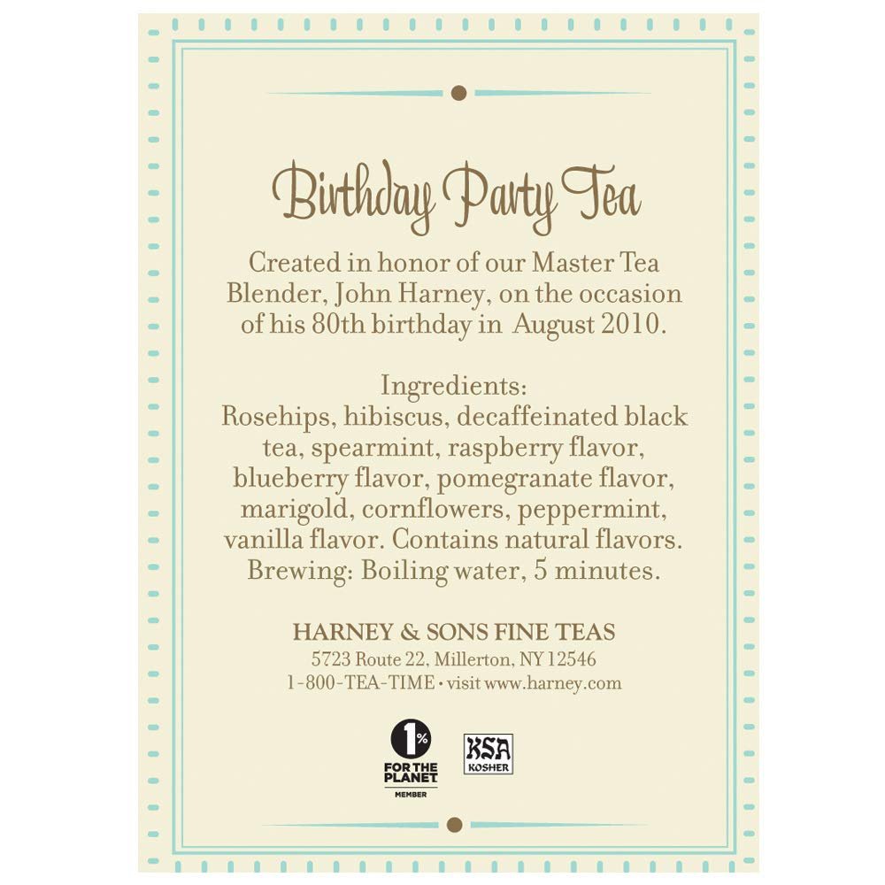 Harney and Sons Birthday Cake Tea - Image 3