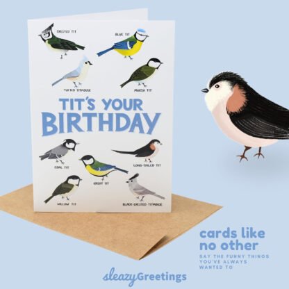 T*ts for Your Birthday Funny Bird-thday Card - Image 5