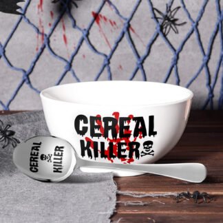 Cereal Killer Funny Bowl