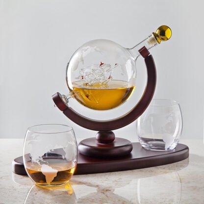 Whiskey Decanter Globe - Image 3