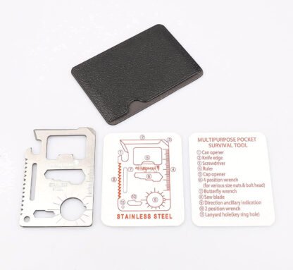 11-in-1 Credit Card Sized Survival Multi-tool - Image 8