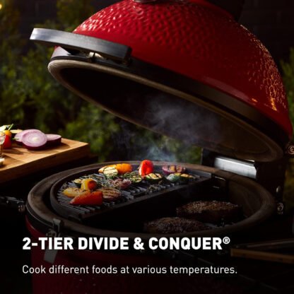 Kamado Joe Ceramic Cast Iron Charcoal Grill - Image 4