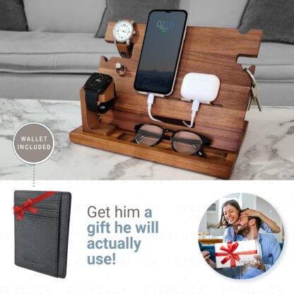 Wood Valet Docking Station - Image 2