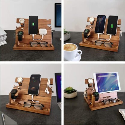 Wood Valet Docking Station - Image 4