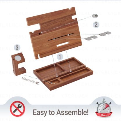 Wood Valet Docking Station - Image 9