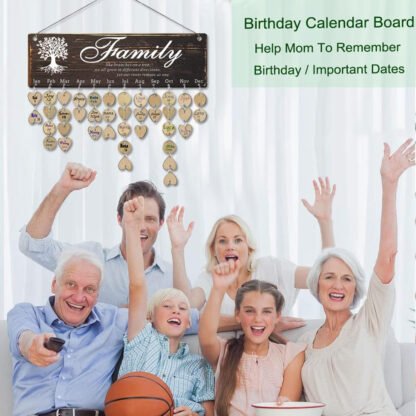 Personalized Family Birthday Calendar - Image 2