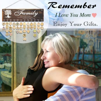 Personalized Family Birthday Calendar - Image 4