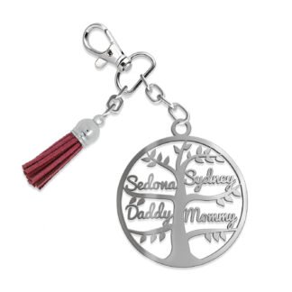 Personalized Laser Cut Grandma Keychain