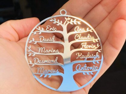 Personalized Laser Cut Grandma Keychain - Image 3