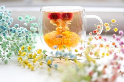 Blooming Tea Flowers - Image 5