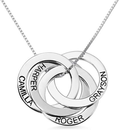 Grandchildren Names Necklace