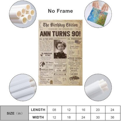 Personalized Birthday Newspaper - Image 2