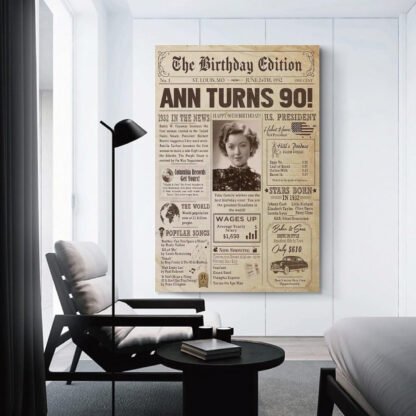 Personalized Birthday Newspaper - Image 3