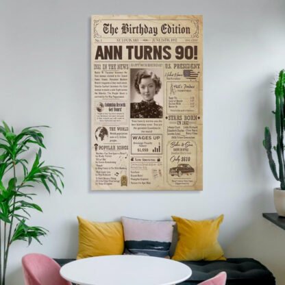 Personalized Birthday Newspaper - Image 6