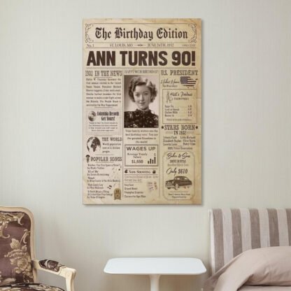 Personalized Birthday Newspaper - Image 7