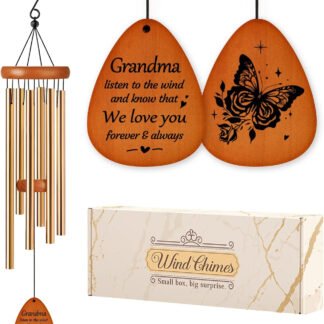 Personalized Grandma’s Reasons to Bee Happy Windchime