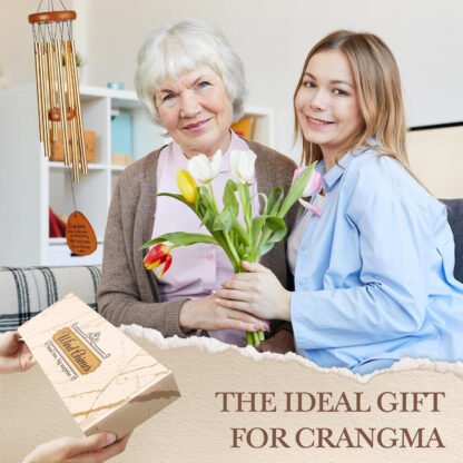 Personalized Grandma’s Reasons to Bee Happy Windchime - Image 2