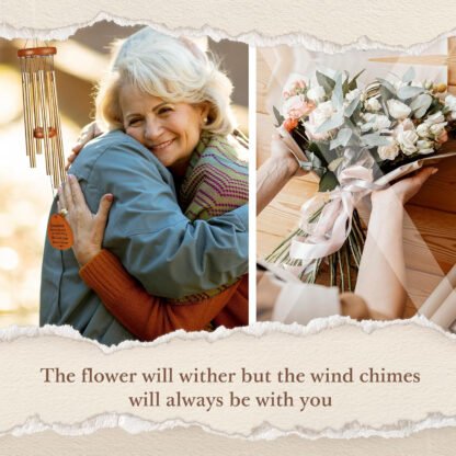 Personalized Grandma’s Reasons to Bee Happy Windchime - Image 3