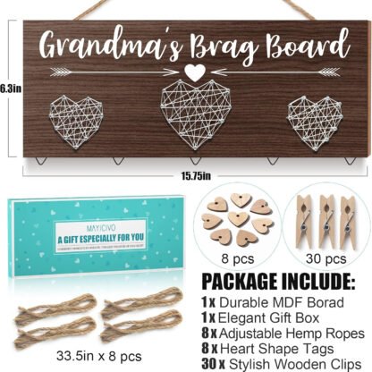 Grandma’s Grandkid Brag Board - Image 5