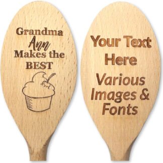 My Favorite Treats Engraved Spoon
