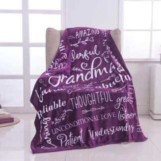 Personalized Grandma Blanket