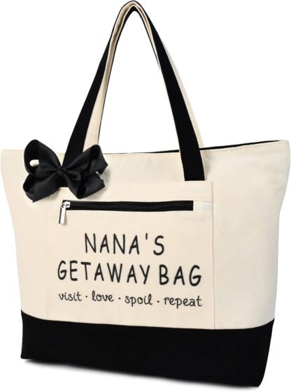Grandma’s Getaway Bag Zippered Tote