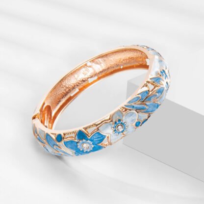Acrylic Flower Bangle - Image 6
