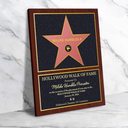 Hollywood Star Personalized Print - Image 6