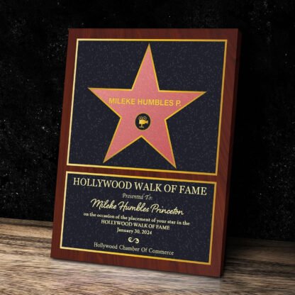 Hollywood Star Personalized Print - Image 8