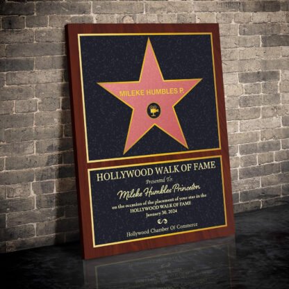 Hollywood Star Personalized Print - Image 9