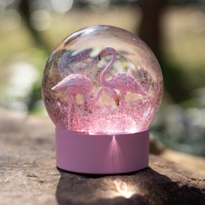 Flamingo Snow Globe - Image 2