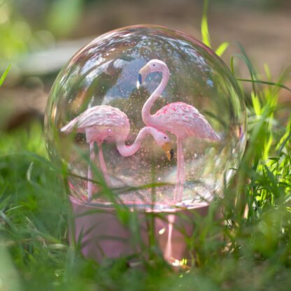 Flamingo Snow Globe - Image 4