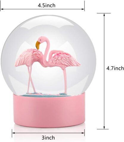 Flamingo Snow Globe - Image 8