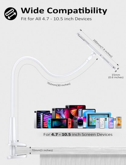 Gooseneck Tablet and Phone Stand - Image 5