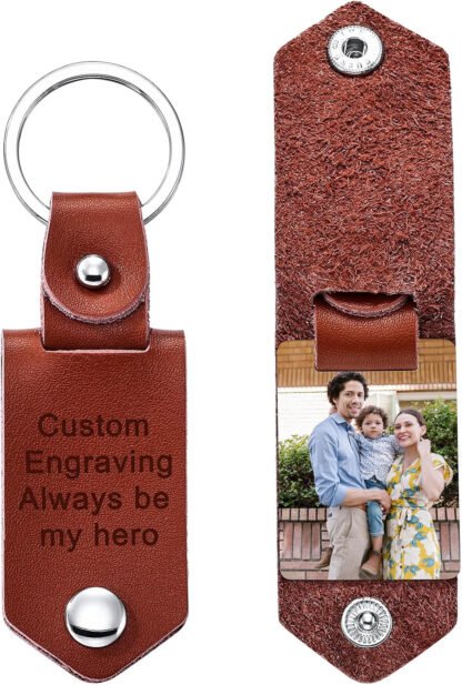 Personalized Photo Keyring