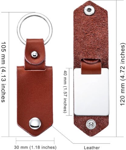 Personalized Photo Keyring - Image 2