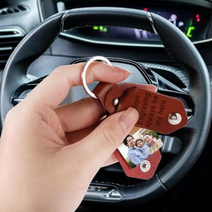 Personalized Photo Keyring - Image 6