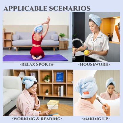 Quick Dry Hair Wrap Towel - Image 5