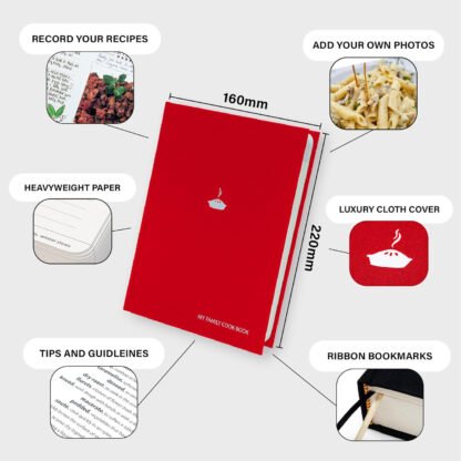 Fill-In My Family Recipe Book - Image 2