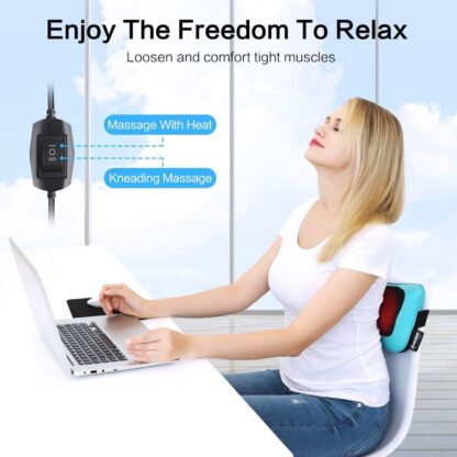 Shiatsu Neck Back Massager Pillow - Image 2