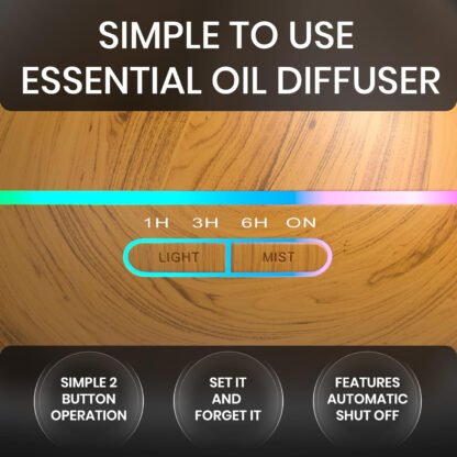 Aromatherapy Essential Oil Diffuser - Image 8