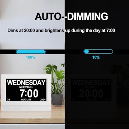 Extra Large Digital Calendar/Clock - Image 4