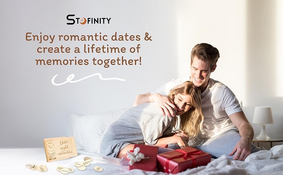 couples gifts ideas wood date night box for boyfriend girlfriend playing games together for 2 player
