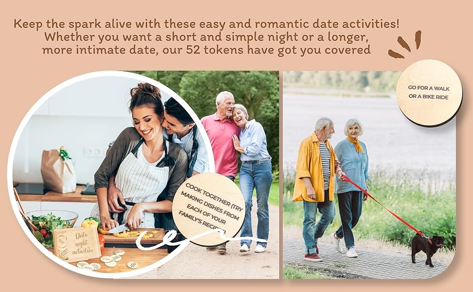 cute relationship birthday gift date night dice for men women