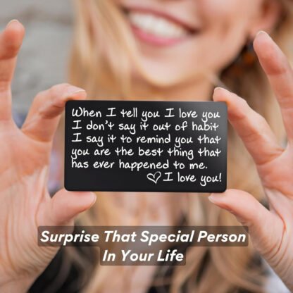 Wallet Card Love Note - Image 2