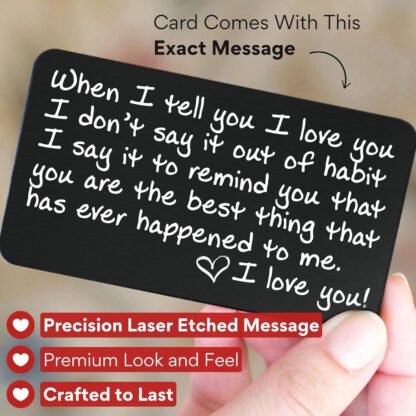 Wallet Card Love Note - Image 4