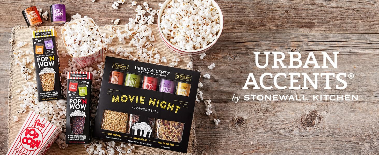 UA logo White popcorn
