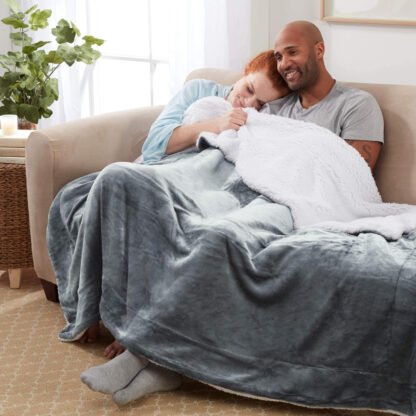 Sherpa Throw Blanket - Image 3