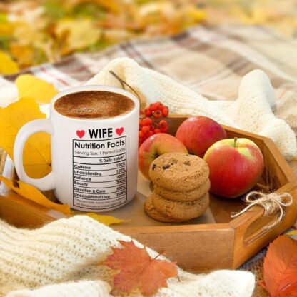 Wife Nutrition Facts Mug - Image 5