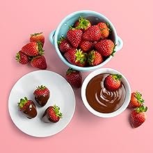 Love Berries Strawberries in Bowl Dipped Strawberries